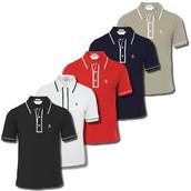 View Item Original Penguin Tipped Placket Pique S/S Slim Earl Polo Shirt